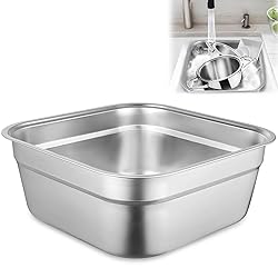 BOSREROY 20.8CM Stainless Steel Washing Up