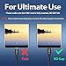 USB Type C Cable,JSAUX (2-Pack 6.6FT) USB 3.0 to USB C Cable Fast Charger Nylon Braided Cable for Samsung Galaxy Note 8 S8 plus,Pixel XL,Moto Z ,LG V30 G5 G6 V20,Nexus 6P Nintendo Switch More(Black)