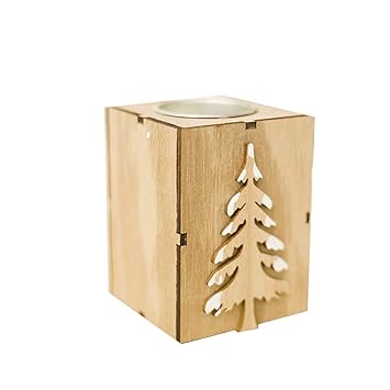 Deko Kerzenständer Holz - The Mid Century Modern Living Room