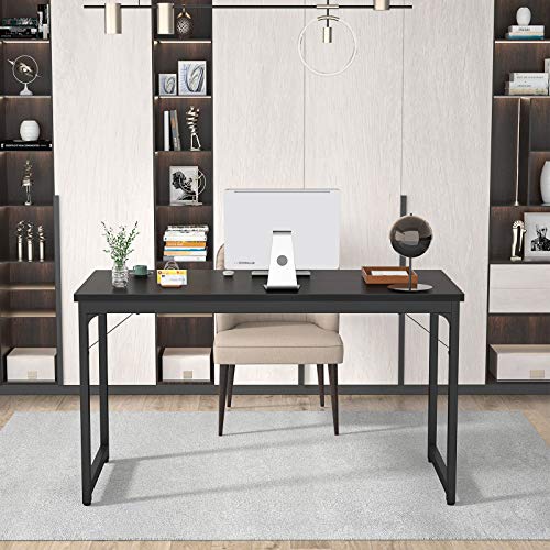 Foxemart Computer Desk 47” Modern Sturdy Office Desk PC Laptop Notebook Study Writing Table for Home Office Workstation… - Image 3
