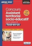 CONCOURS ASSISTANT TERRITORIAL SOCIO EDUCATIF CAT B TOUT EN UN 6e edt (Admis fonction pub concours) by 