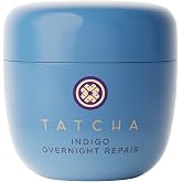 TATCHA Indigo Overnight Repair | Serum Treatment, Fragrance Free Night Cream
