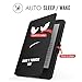 MoKo Case for Kindle E-reader (8th Generation 2016) - The Thinnest and Lightest SmartShell Cover with Auto Wake/Sleep for Amazon Kindle (6