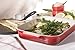 Le Creuset Stoneware 7-by-5-Inch Rectangular Dish, Cherry