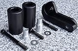 i5 No-Cut Black Frame Sliders for Suzuki GSXR600 GSXR750 GSXR 600 750 2006-2008.
