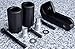 i5 No-Cut Black Frame Sliders for Suzuki GSXR600 GSXR750 GSXR 600 750 2006-2008.