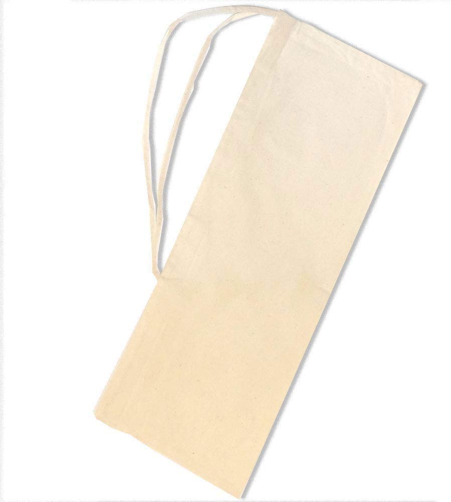 SACASAC ® Chopstick Bag – Protection – Carry Handle – 25 x 65 cm – 100% Cotton – Fab. France