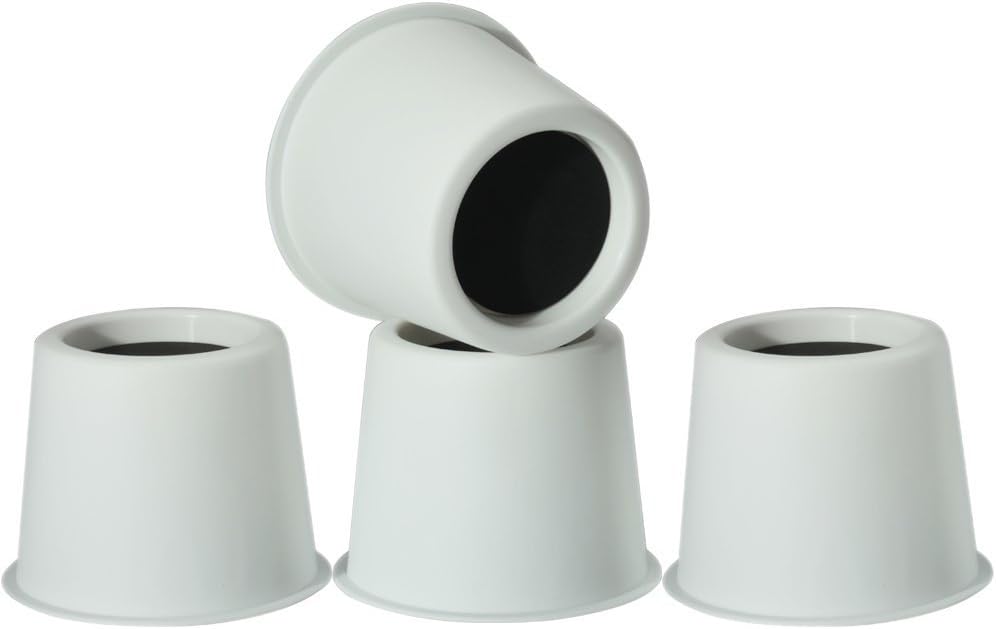 Uping Heavy Duty Round Circular Bed Risers of 3" Floor