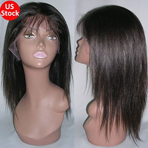 S-noilite 10 inch brazilian virgin human hair full lace…