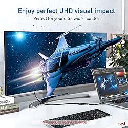 uni USB C to HDMI Adapter 4K, High Speed HDMI to