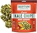 Rhythm Superfoods Kale Chips, Mango Habanero, Organic and Non-GMO, 2.0 Oz (Pack of 4), Vegan/Gluten-Free Superfood Snacks