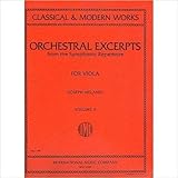 Orchestral Excerpts, Volume 2 - Viola - edited by Joseph Vieland - International Music Company