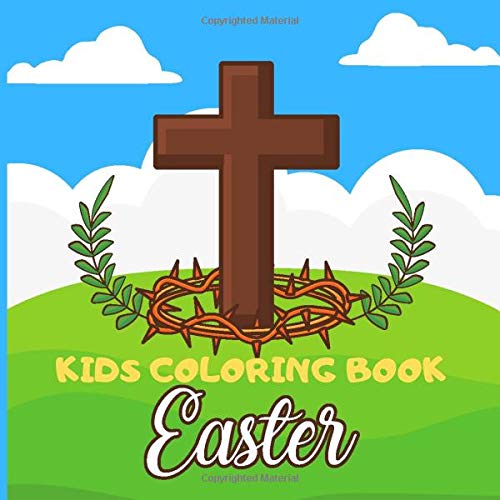 Kids Coloring Book Easter Christian Coloring Book Holy Week