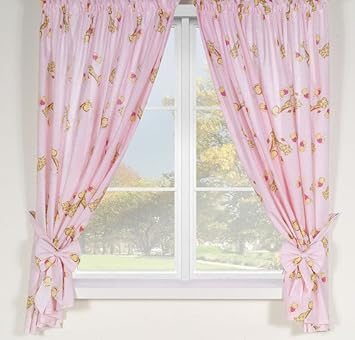 Luxury Baby Curtains With Hearts Or Bows Tie Backs 8 Unique