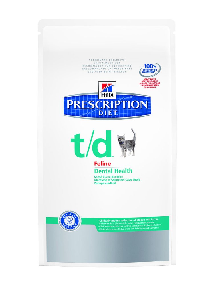 Hills Feline T/D Prescription Diet 5 Kg