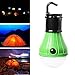 Outdoor Portable Camping Lantern 2 Pack Tent Light Bulbs Battery Operated for Hiking Emergency, Hurricane, Outage (Yellow and Green)