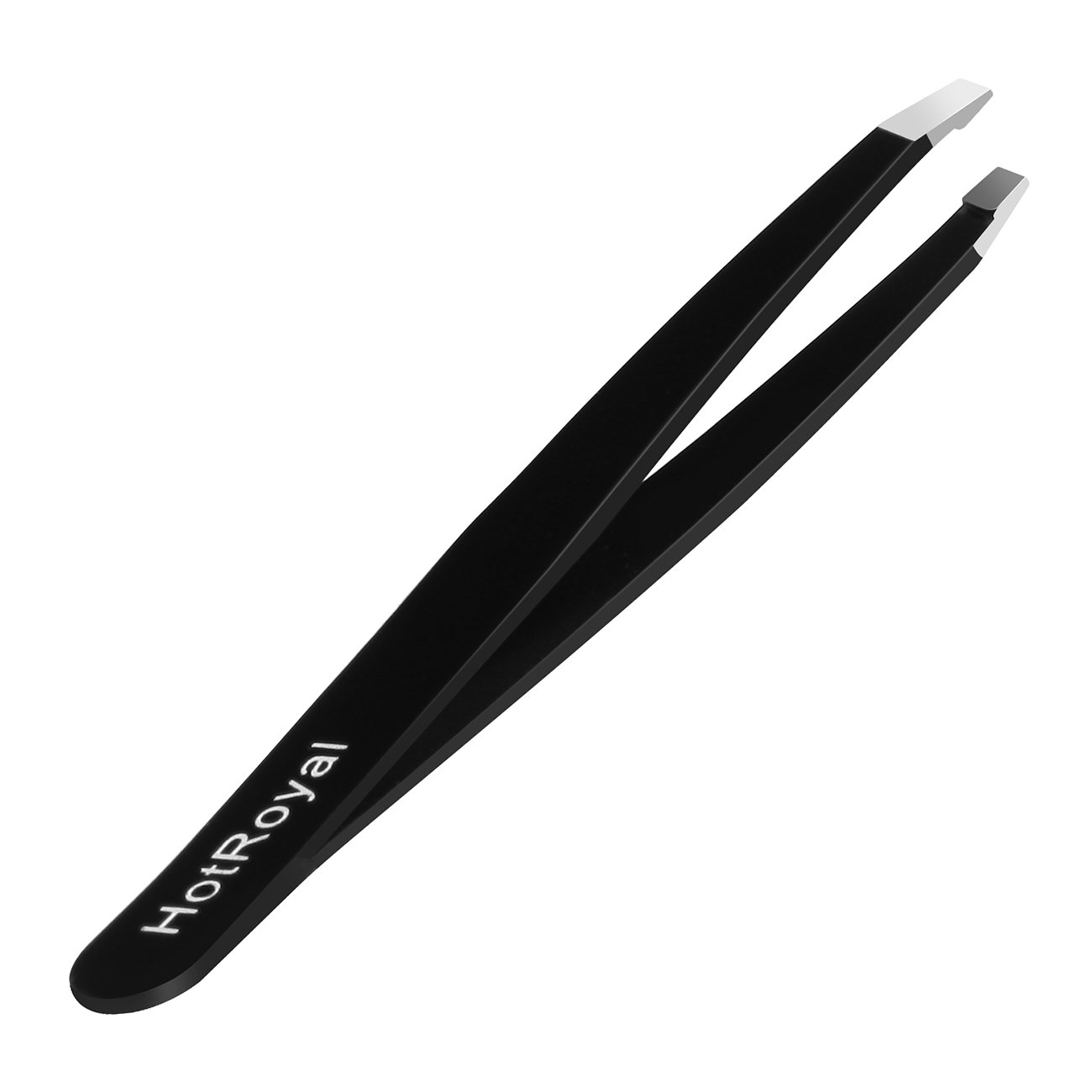 Slant Tweezers - Professional Stainless Steel Slant Tip Tweezers, The Best Precision Eyebrow Tweezers- Perfect for Eyebrows and Unwanted Hair