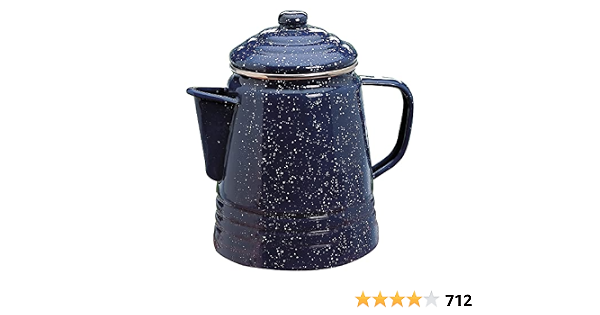 Coleman 9-Cup Coffee Enamelware 