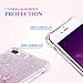 Ruky for iPhone 6 6S 7 8 Case, iPhone SE 2020 Case, Glitter Gradient Quicksand Series Bling Liquid Floating TPU Bumper Cushion Protective Women Phone Case for iPhone SE 2022 4.7