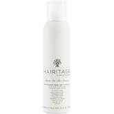 Hairitage Down to the Basics Dry Shampoo Spray with Rice Protein - Translucent - No Aritficial Fragrances - Oil-Absorbing - Refresh Hair + Odor - Volumizer for Women &amp; Men, 4.2 oz