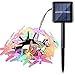 GRDE™ 16.4 Ft 20 LED Solar Powered Outdoor Decorative Lights Dragonfly Shape Translucent Covers Fairy String Lights for Christmas Wedding Birthday Festival Party Garden Patio Lawn Fence Yard Porch (Multicolor)