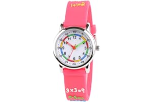 Venhoo Kids Watches 3D Cute Cartoon Waterproof Silicone Children Toddler Wrist Watch for 3-10 Year Girls Boys Little Child