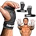 JerkFit Raw Grips 3.0, 2 Finger Leather Gymnastics Grips - Pull Up Grips for Cross Training Hand Protection - Hand Grips for Gymnastics Bars, Palm Guards for Athletes to Prevent Rips and Blisters