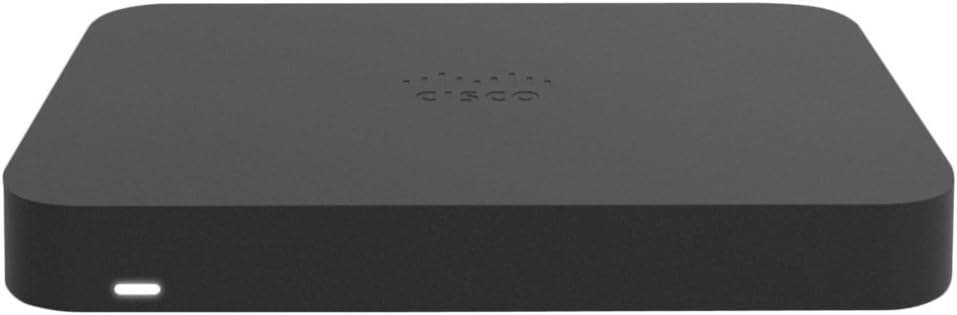 Cisco Meraki Z3 Cloud Managed Teleworker Gateway, (5) GbE Ports, 1 x 802.3af PoE Port, Dual Radio 802.11n, Wireless