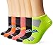 Saucony Women's 6-Pack Performance Super Lite No-Show Athletic Running Socks