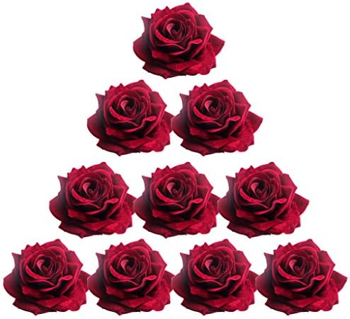 10個入り 造花 花ヘッド バラ シルク 花輪 誕生日パーティー 髪飾り 部屋装飾 おしゃれ 7色選べ クリーム B07fbbgjlh 596円 10個入り 造花 花ヘッド バラ シルク 花輪 誕生日パーティー 髪飾り 部屋装飾 おしゃれ 7色選べ クリーム B07fbbgjlh 596円