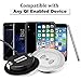 JE Make IT Simple Desk Wireless Charger, Desktop Grommet Power Wireless Charging Pad,for iPhone11 Pro Max/XR/ 8 Plus, Galaxy Serie and All Enabled Phones