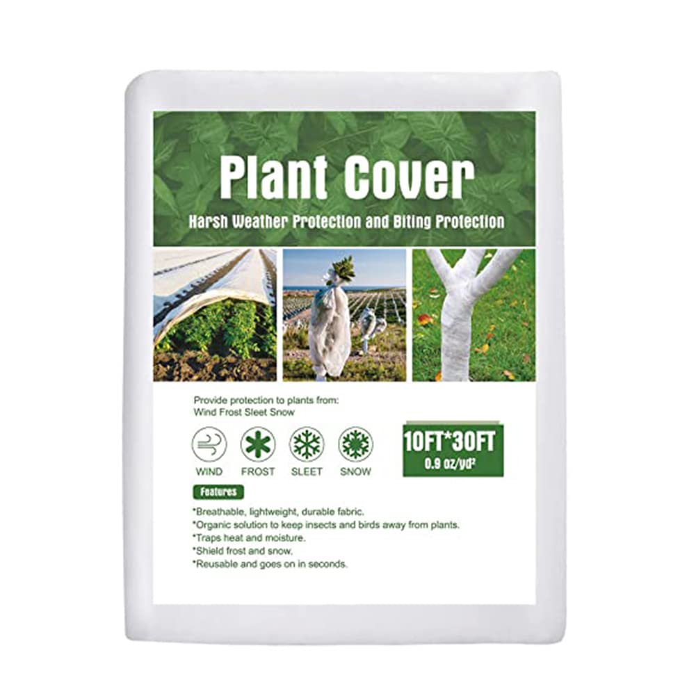 Plant Winter Fleece with Drawstring Frost Protection Covers for Plants Non-woven Fabric Garden Covers for Cold Plant Growth Protection