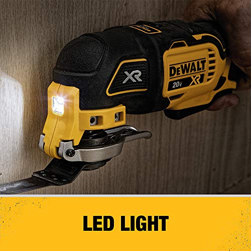 DEWALT 20V MAX XR Oscillating Multi-Tool Kit, Variable Speed (DCS356D1) - Image 4