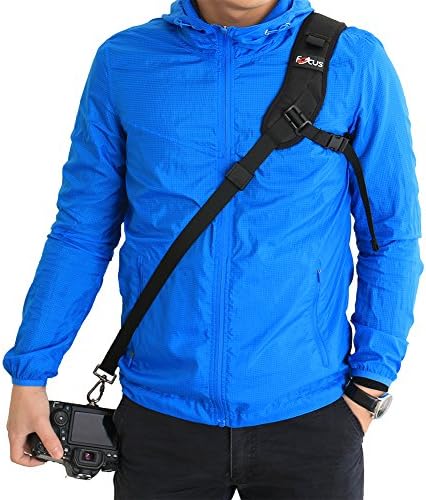 Landto Quick Release Camera Shoulder Strap Cross Body Sling Shoulder Belt Strap for all kinds of DSLR SLR Cameras like Canon Nikon Sony Pentax Olympus