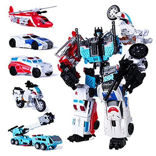 Pinkyee Transformers Toys Set-Defensor Transformers Toy Combiner