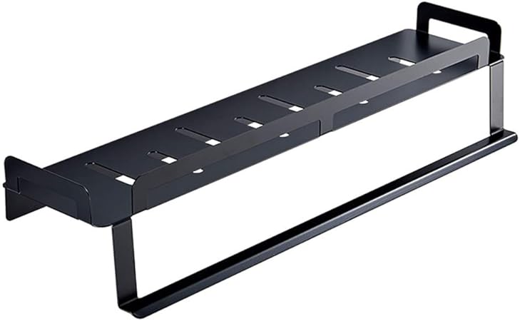 ZHANWEI Estantería de Baño Ducha Acero Inoxidable Negro ...