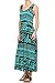 Jostar Women's Stretchy Long Tank Dress Print