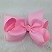 XIMA 20pcs 8inch baby Boutique Grosgrain Ribbon Hair Bows Clips for Baby girls Hair bows (With Alligator, Mixcolors)