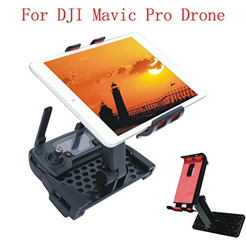GBSELL Remote Control Phone Flat Bracket 4-12 Inch Holder Parts for DJI Mavic Pro Drone - Thumbnail 5