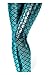 Women Sexy Mermaid Fish Scale Hologram Stretch Soft Shine Leggings