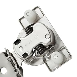 60 Pack 30 Pair 1 inch Overlay Soft Close Hinges