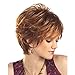 Asifen Beautiful Short Wigs for Women Human Hair Blonde 27/613