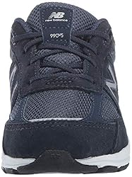New Balance 990 V5 Lace-Up Sneaker, Navy/Navy, 4.5