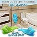 Tenby Living Blue Dolphin Potty Training Urinal for Boys – Adjustable and Easy to Use for Toddlers