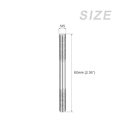 METALLIXITY Double Ended Stud Screws