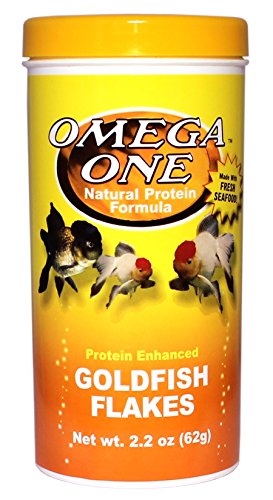 Omega One Goldfish Flakes 2.2oz. Omega One Goldfish Flakes 2.2oz.