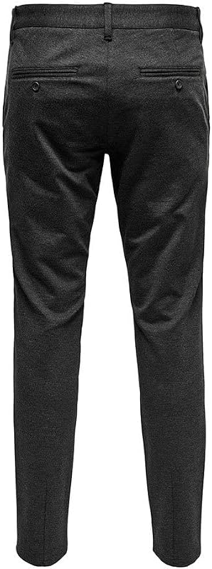 Homme Onsmark Slim Gw 0209 Noos Pantalon Chino, Mélange De Gris Foncé., 36W / 36L EU