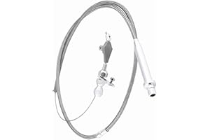 Brand New Kick Down Cable, Stainless Steel Braided Transmission Kick Down Cable Detent Kickdown for GM(, Olds, Etc.)350 TH350