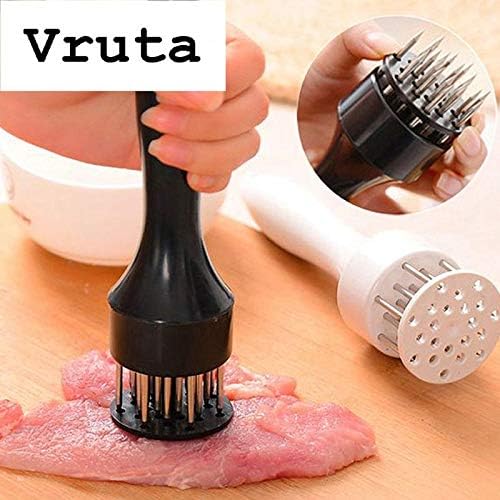 Vruta Barbecue Meat Tenderizer for Piercing Meat Beef Mutton Chiken Steak for Proper Cooking Kitchen Barbecue Tool with Stainless Steel Needle