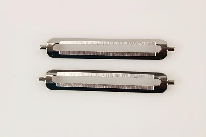 TUPPERWARE Schäler Ersatzklinge für Schälfix (2) D82 Profischäler Flachschliff P 23018